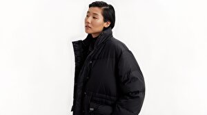 Western Midi Bubble Puffer Mont