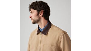 Full-Zip Mechanics Ceket Mont