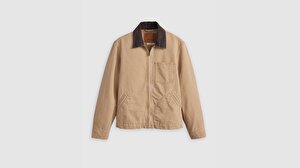 Full-Zip Mechanics Ceket Mont