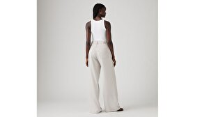XL Straight Linen Kadın Pantolon