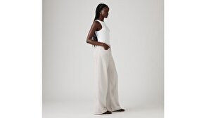 XL Straight Linen Kadın Pantolon