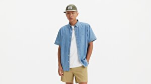 Short Sleeve Authentic Button Down Gömlek