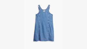 Aly Denim Elbise