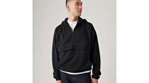 Soft Zip Anorak Sweatshirt