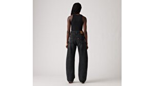 Baggy Dad Barrel Kadın Jean Pantolon - Rebel Edge Barrel