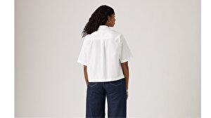 Harlie Short Sleeve Cropped Gömlek