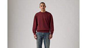 Relaxed Graphic Crewneck Sweatshirt