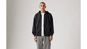 Cropped Full-Zip Sweatshirt