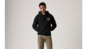 Relaxed Graphic Crewneck Sweatshirt