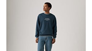 Tipped Graphic Sweatshirt