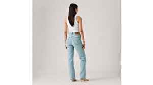 Ribcage Full Length Kadın Jean Pantolon - Blasted Stone Clean