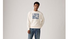 Relaxed Graphic Crewneck Sweatshirt