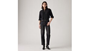 Ribcage Straight Ankle Kadın Jean Pantolon - Loom About