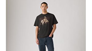 Vintage Fit Graphic Tişört