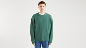Battery Crewneck Yeşil Sweater