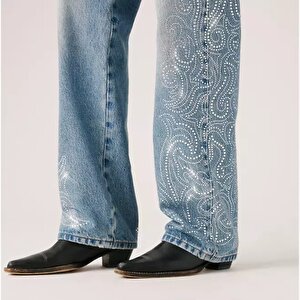 501® '90s Kadın Jean Pantolon - Western Crystal
