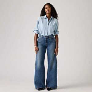 '94 Baggy Wide Leg Kadın Jean Pantolon - Beautiful Target