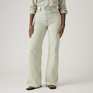 Ribcage Wide Leg Kadın Jean Pantolon