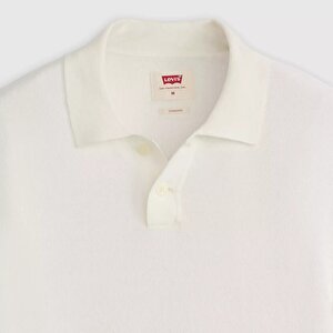 Sweater Cotton Linen Knit Polo