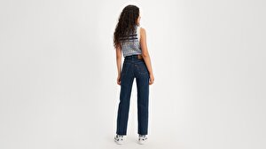 Ribcage Straight Ankle Kadın Jean Pantolon - Salsa Dark Stone