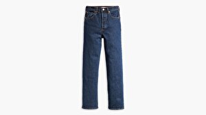 Ribcage Straight Ankle Kadın Jean Pantolon - Salsa Dark Stone