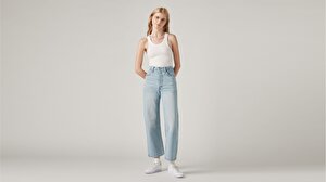 Ribcage Straight Ankle Kadın Jean Pantolon - Middle Road