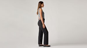 Ribcage Straight Ankle Kadın Jean Pantolon