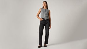Ribcage Straight Ankle Kadın Jean Pantolon