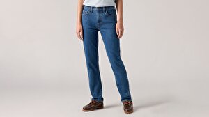 724™ High Rise Straight Kadın Jean Pantolon - Mosey Mid Stone
