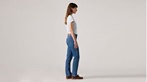 724™ High Rise Straight Kadın Jean Pantolon - Mosey Mid Stone