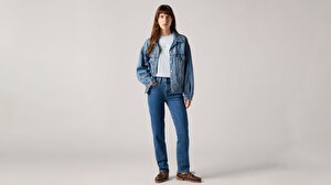 724™ High Rise Straight Kadın Jean Pantolon - Mosey Mid Stone