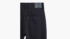 High-Waisted Mom Kadın Jean Pantolon - Flash Black