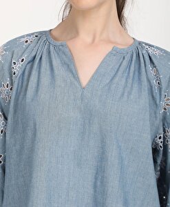 Crystal Gathered Bluz