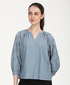 Crystal Gathered Bluz