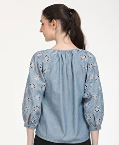 Crystal Gathered Bluz