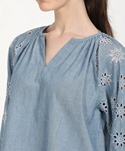 Crystal Gathered Bluz