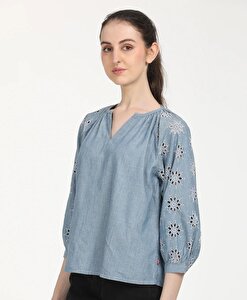 Crystal Gathered Bluz