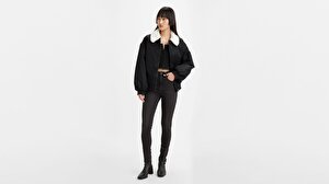Mile High Super Skinny Kadın Jean Pantolon - Black Ground