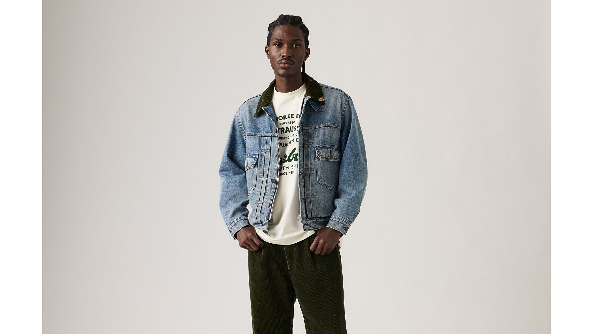 Barbour Trucker Ceket 126393 | Levi's TR