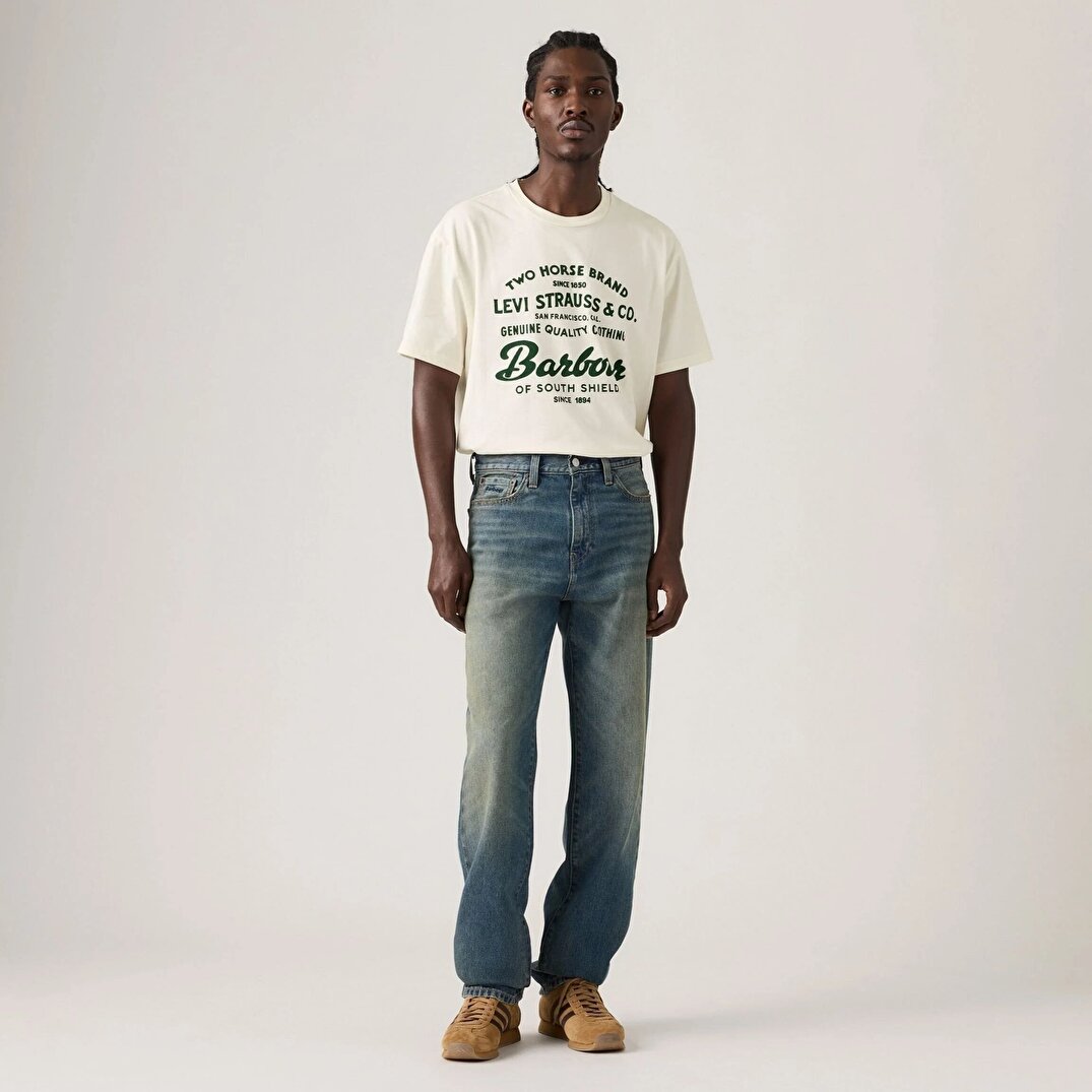 Barbour x Levi’s® 568™ Jeans Loose W30 Barbour x Levi's 568 LOOSE JEAN, Dark Worn – Beamhill