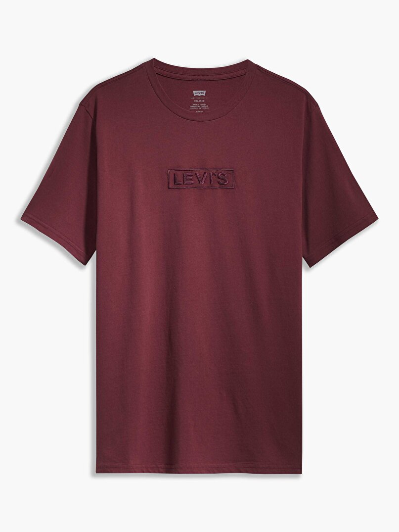 Ss Relaxed Fit Tee Bt Tonal Kırmızı Erkek Tişört
