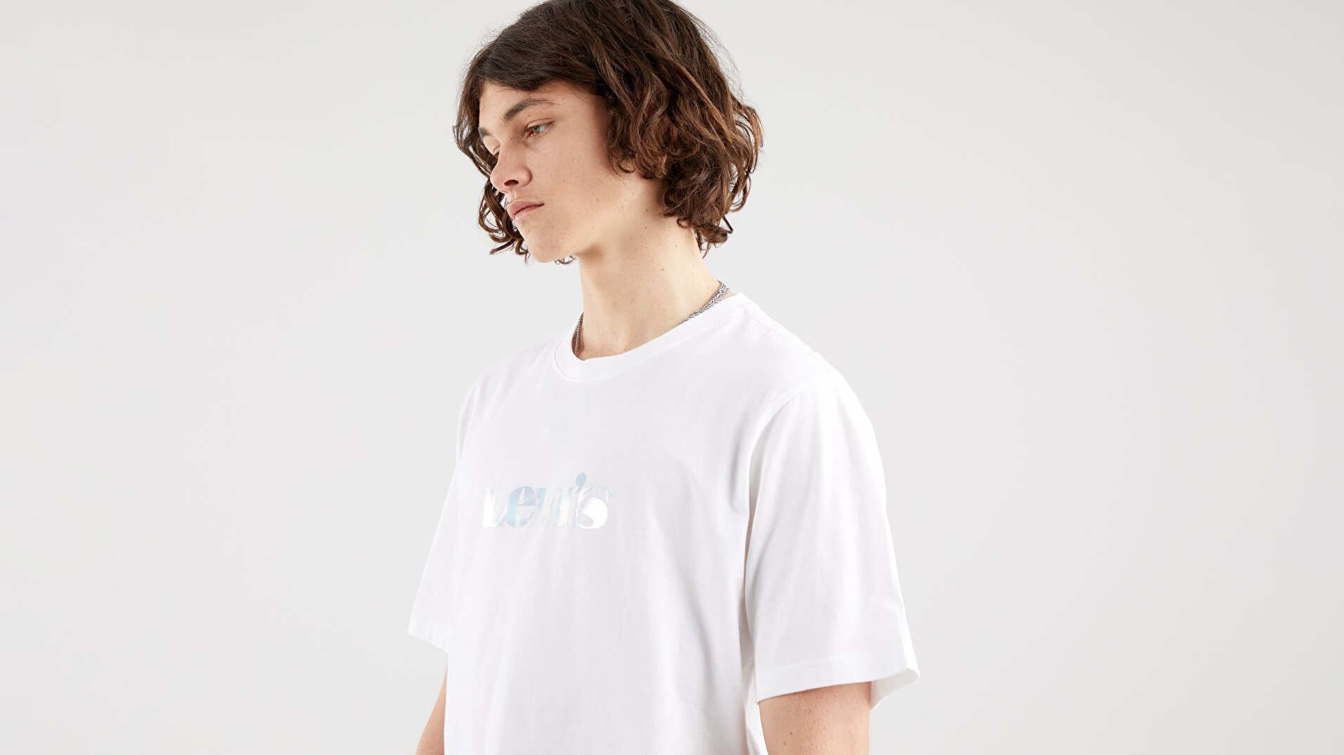 Ss Relaxed Fit Tee Ssnl Mv Fill Beyaz Erkek Tişört