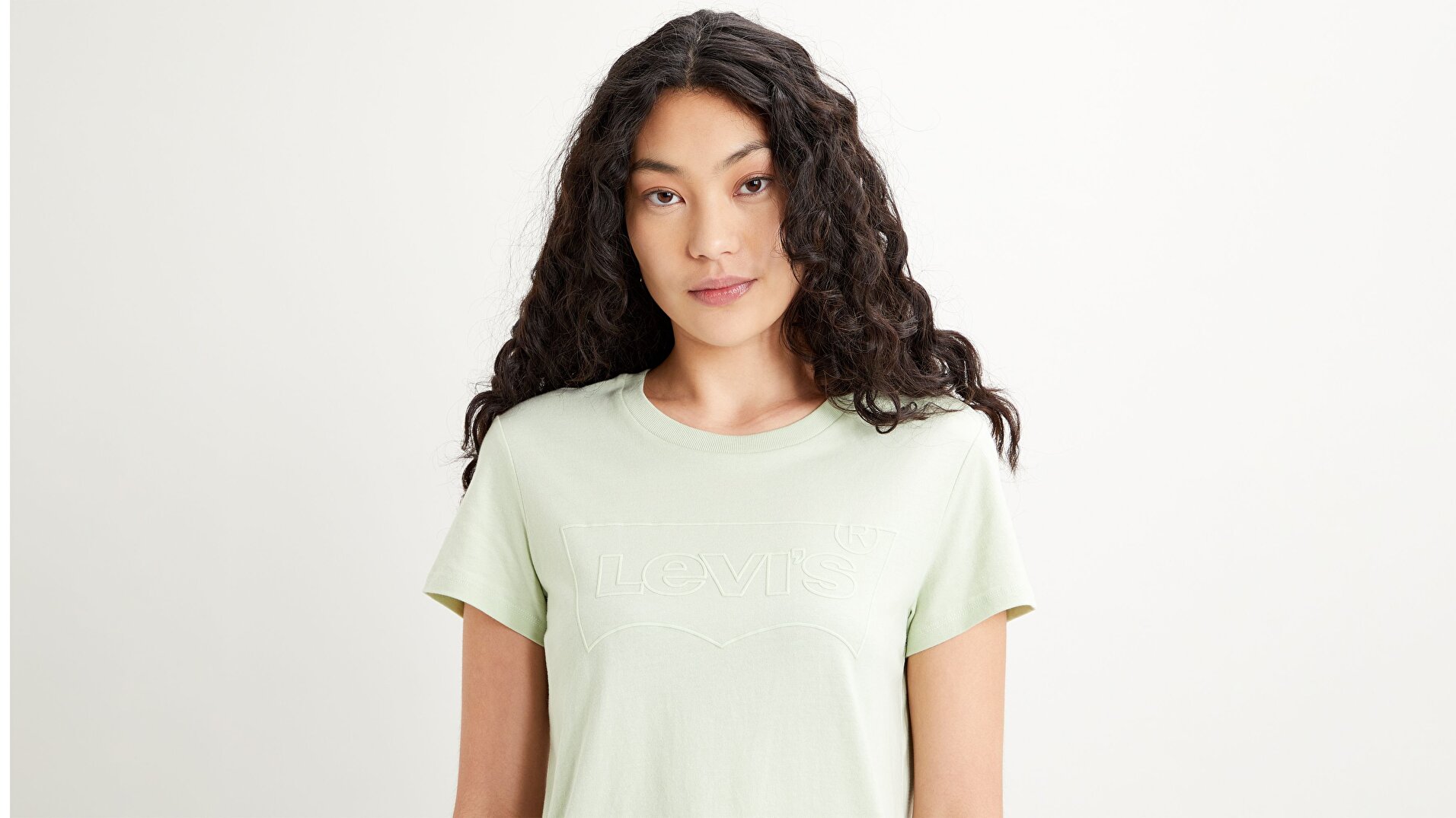The Perfect Tee Batwing Outline Yeşil Kadın Tişört