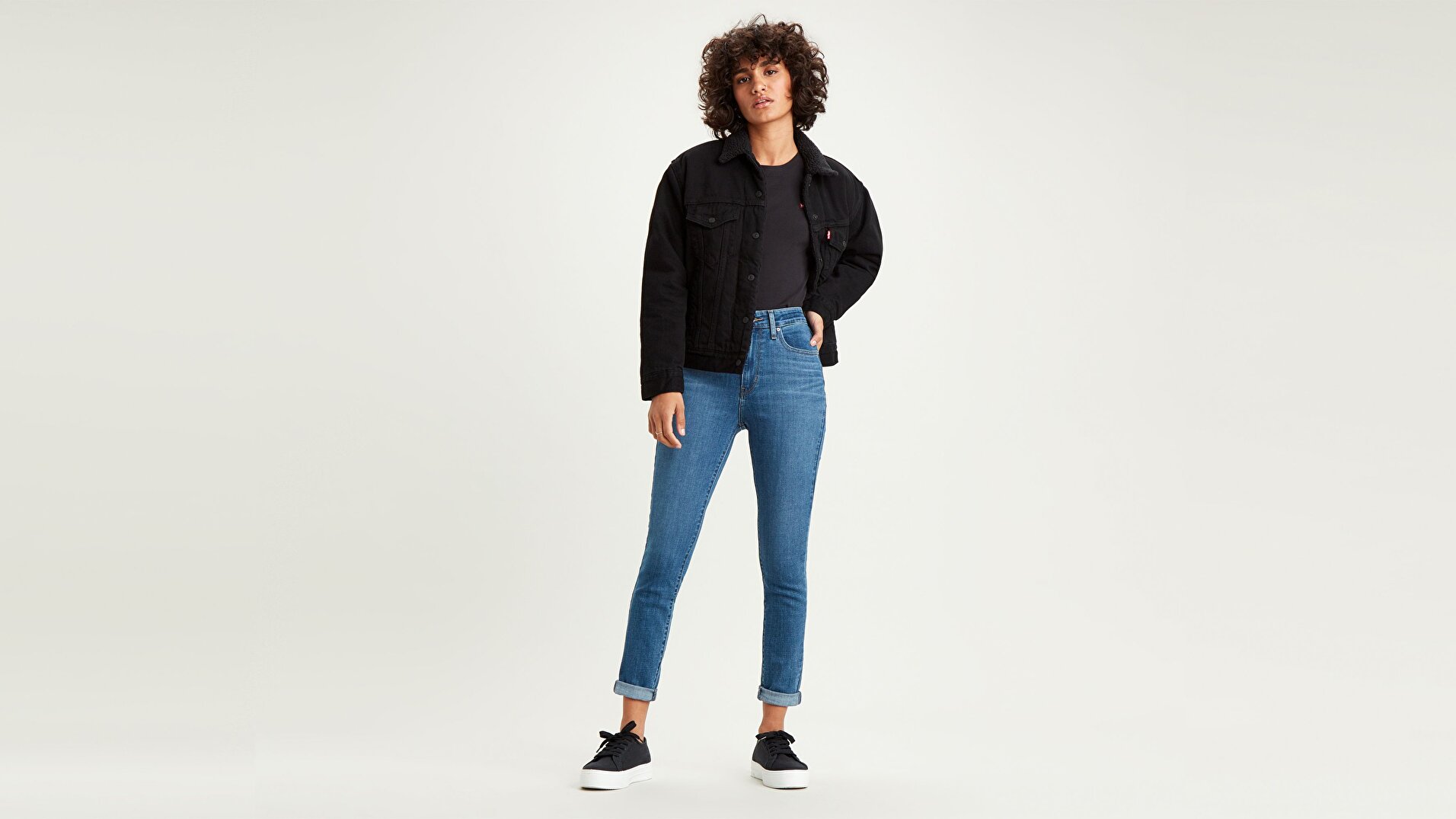 721 High Rise Skinny Kadın Jean Pantolon - Lapis Speed