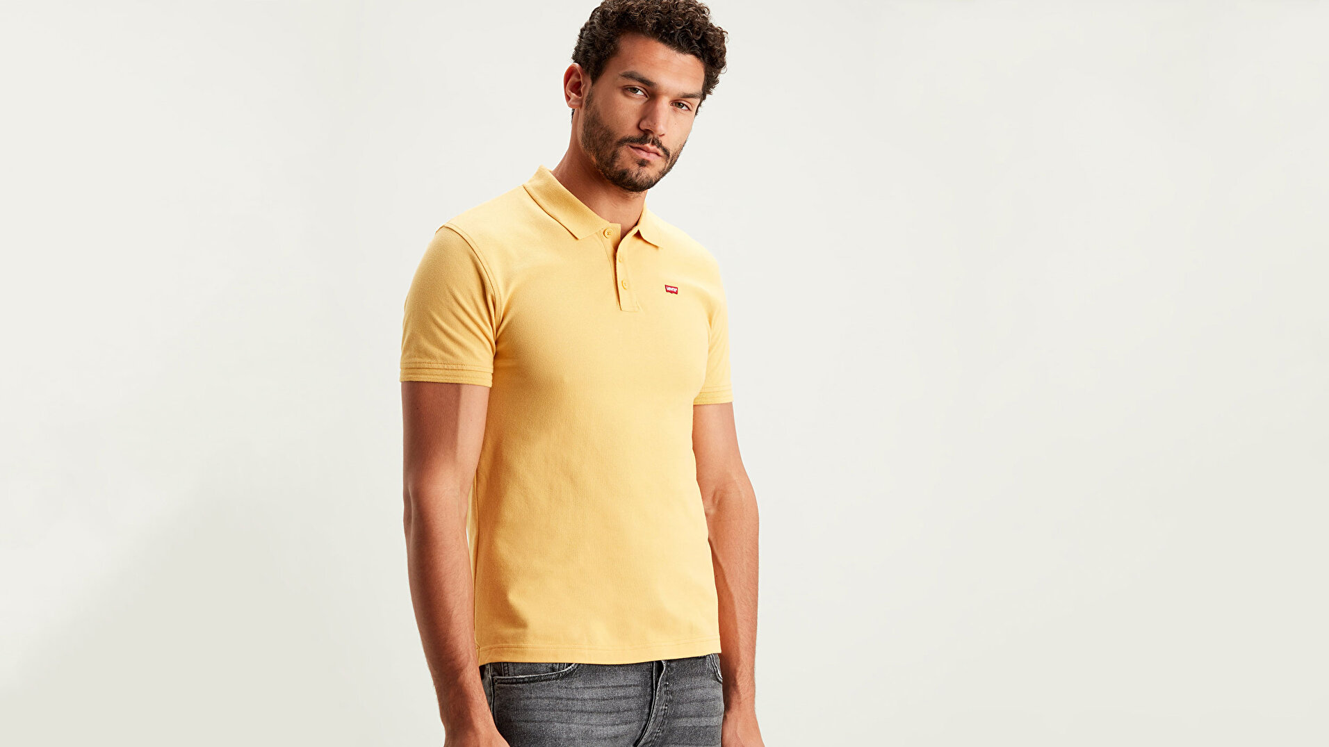 Levi'S® Housemark Polo Hm Patch sarı Erkek Tişört