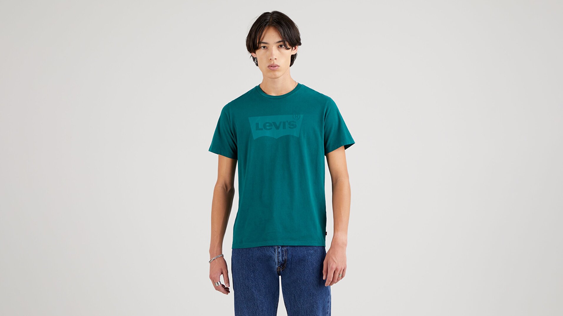 Housemark Graphic Erkek Yeşil Tişört