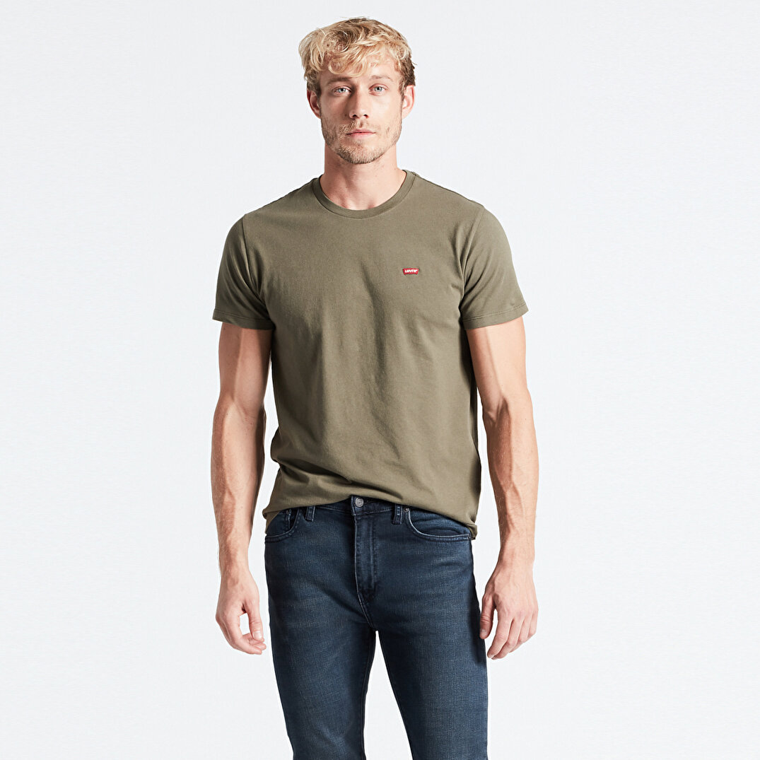 Ss Original Hm Tee D18016 Lse Olive Night Ye il Erkek Ti ort 122091 Levi s TR