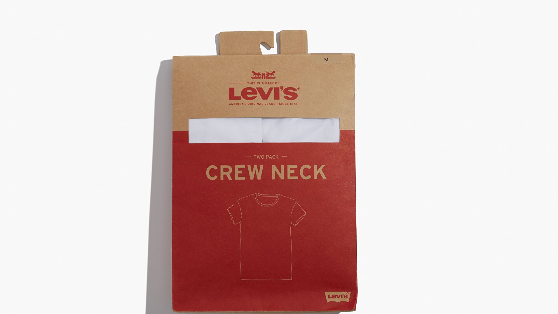Slim 2 Pack Crew Tee Two-Pack Beyaz Erkek Tişört