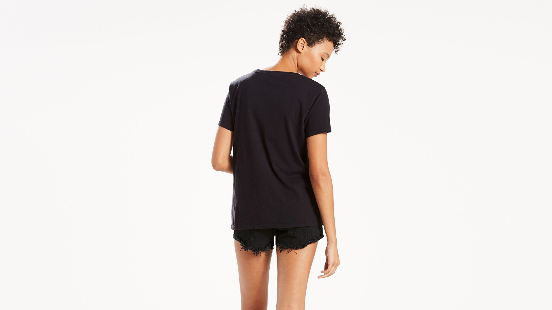 The Perfect Tee Siyah Kadın Tişört