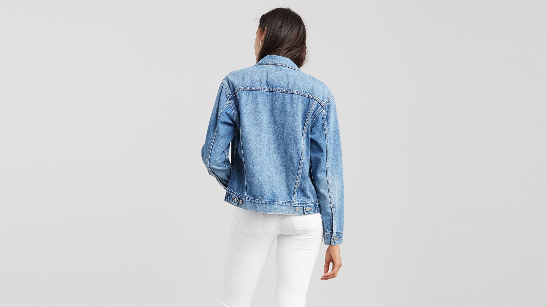 Ex-Boyfriend Trucker Soft As mid İndigo Kadın Trucker